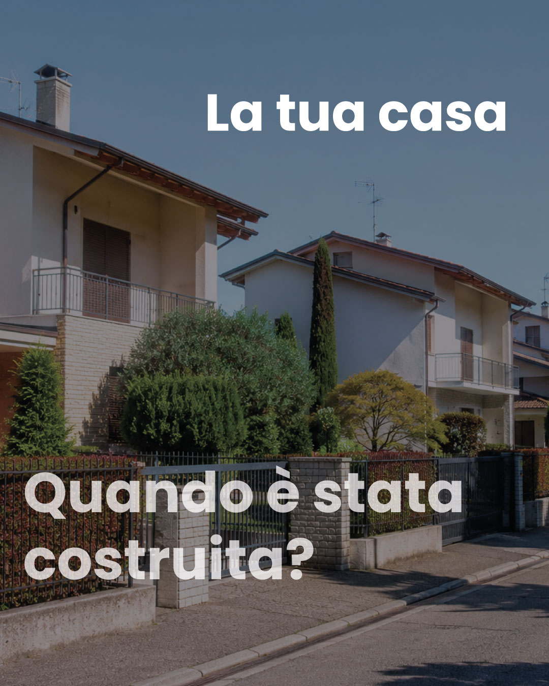 anno di costruzione casa